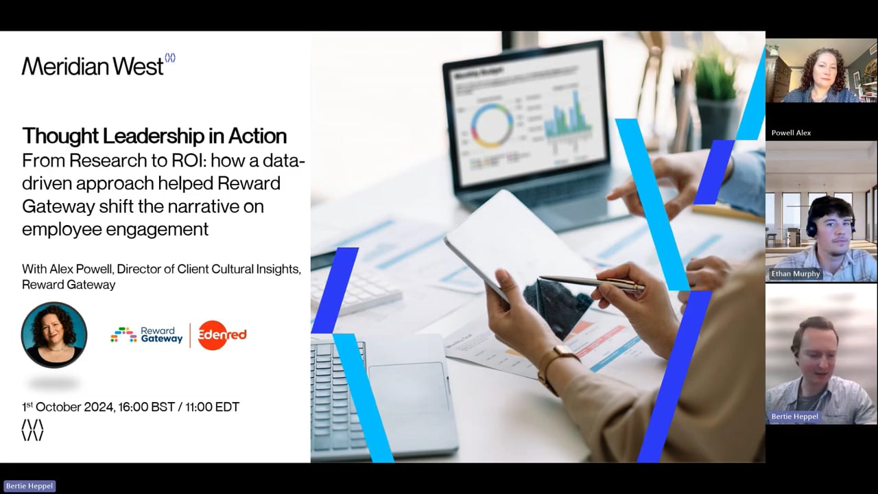 Reward Gateway: Economic Value Study – changing the narrative on employee engagement