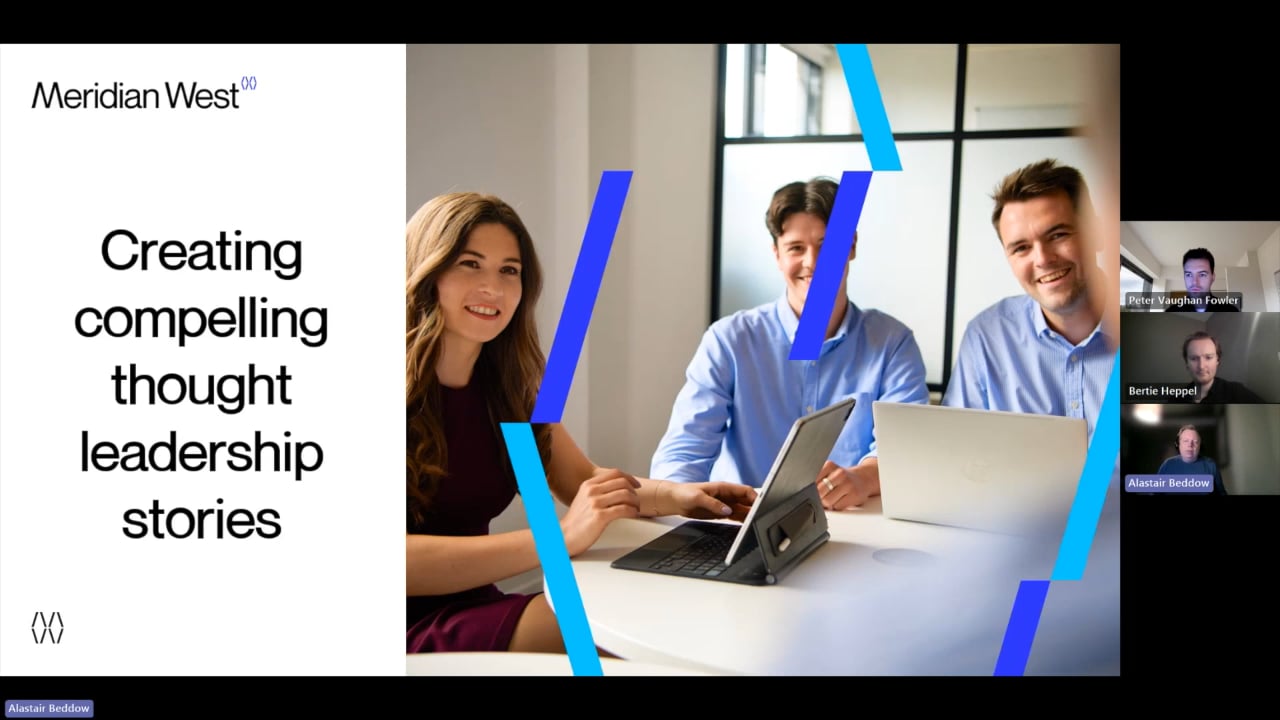 Creating Compelling Narratives for Thought Leadership